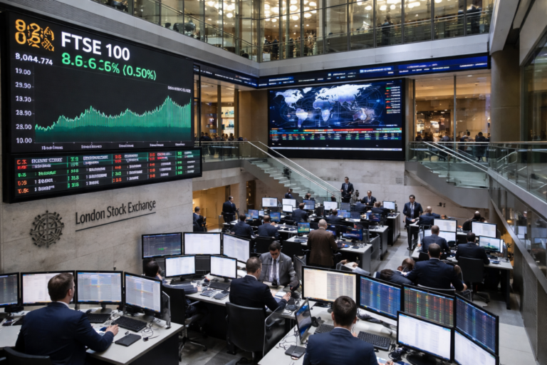 Why is the FTSE 100 stuck near flat even as Wall Street and oil prices rally?